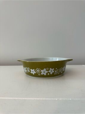 . Pyrex Green Spring Blossom 471B 500ml Floral Crazy Daisy Cinderella Bowl